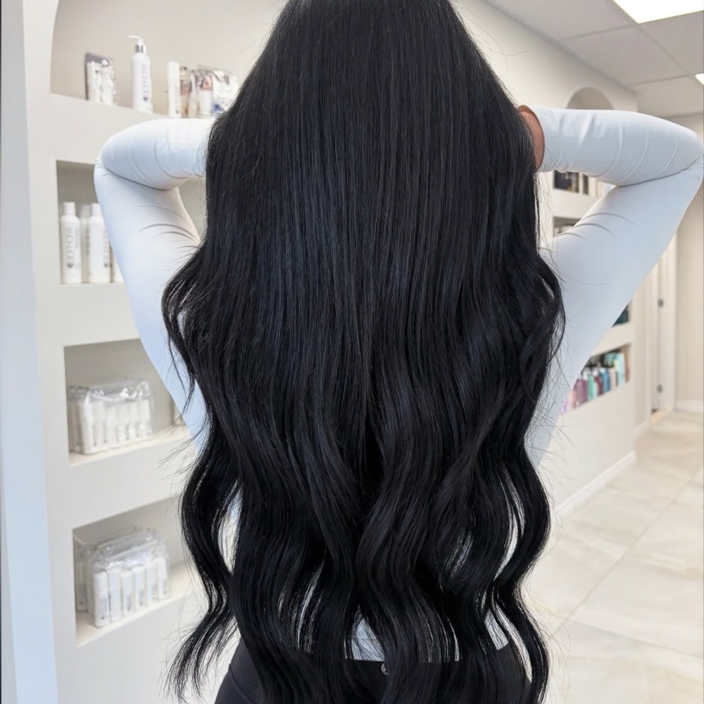BELLAMI Professional Straight Flex Weft 24” 175g in Jet Black